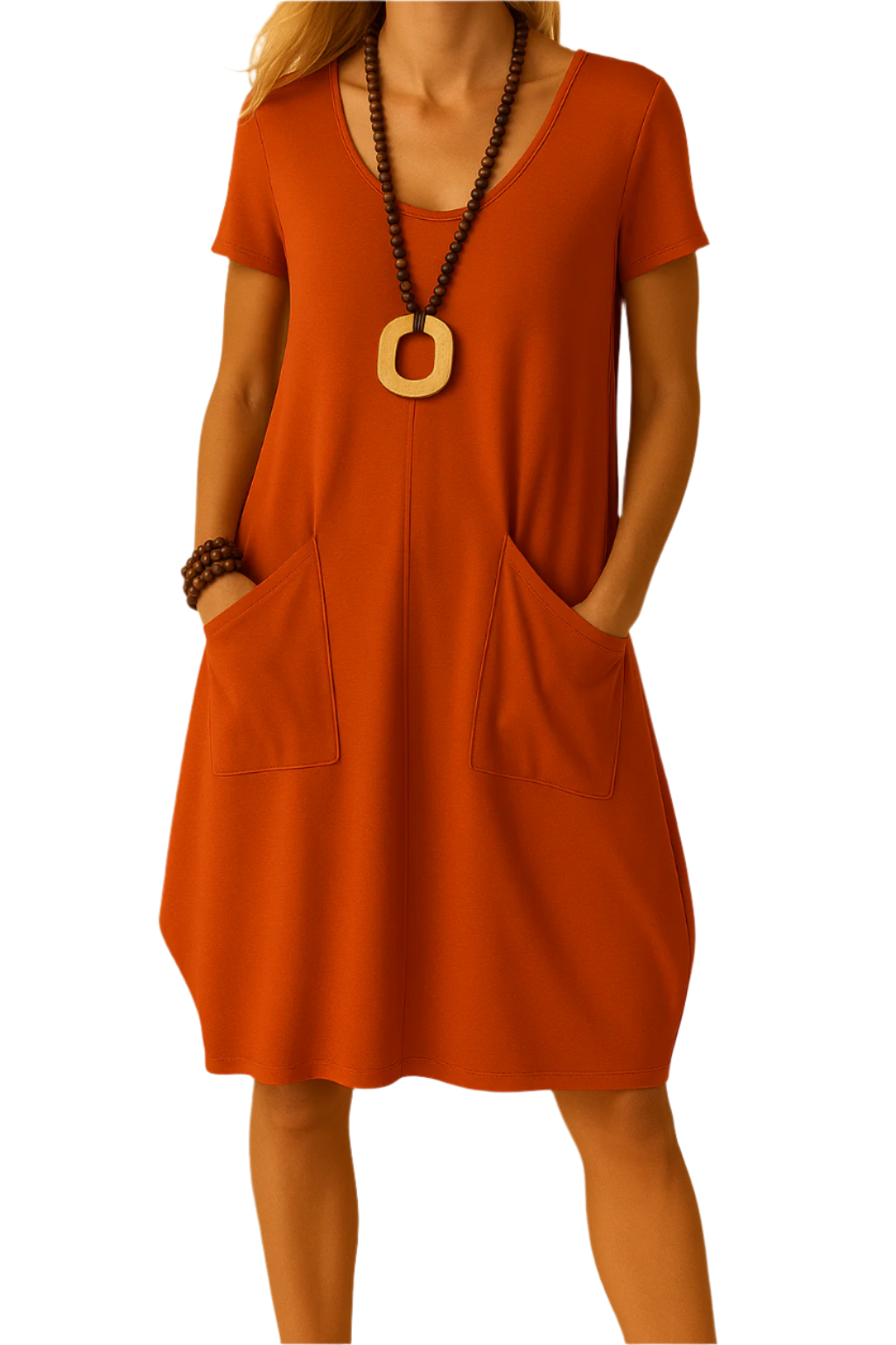 Driftwood-skjortklänning