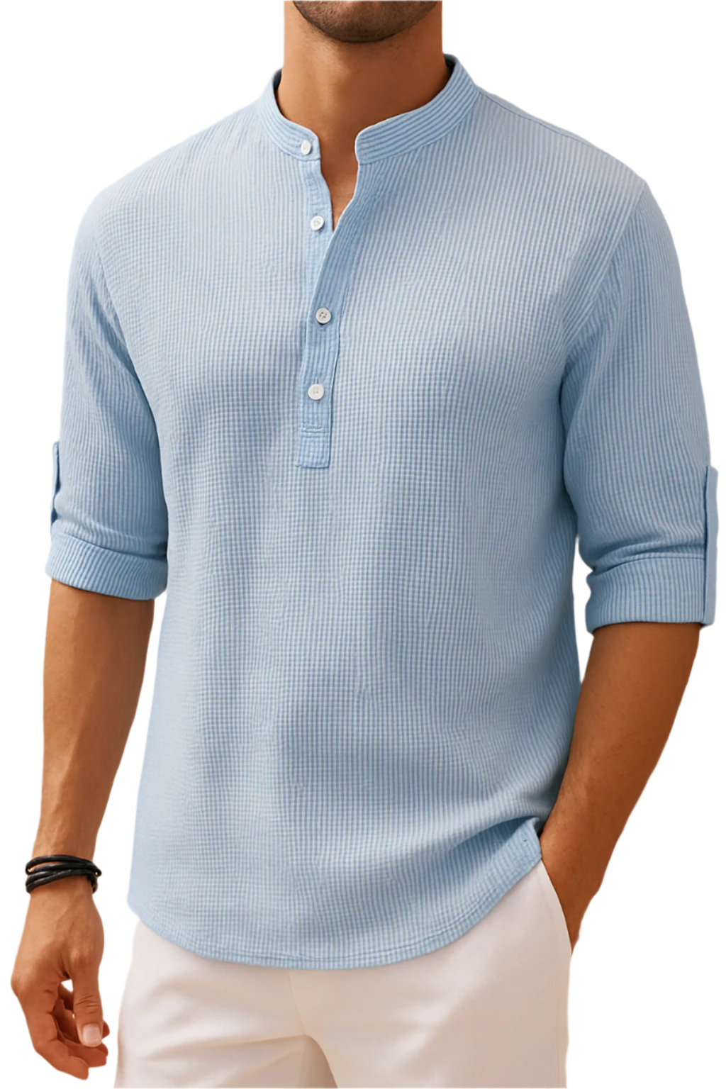 Kustbris Mandarin Henley